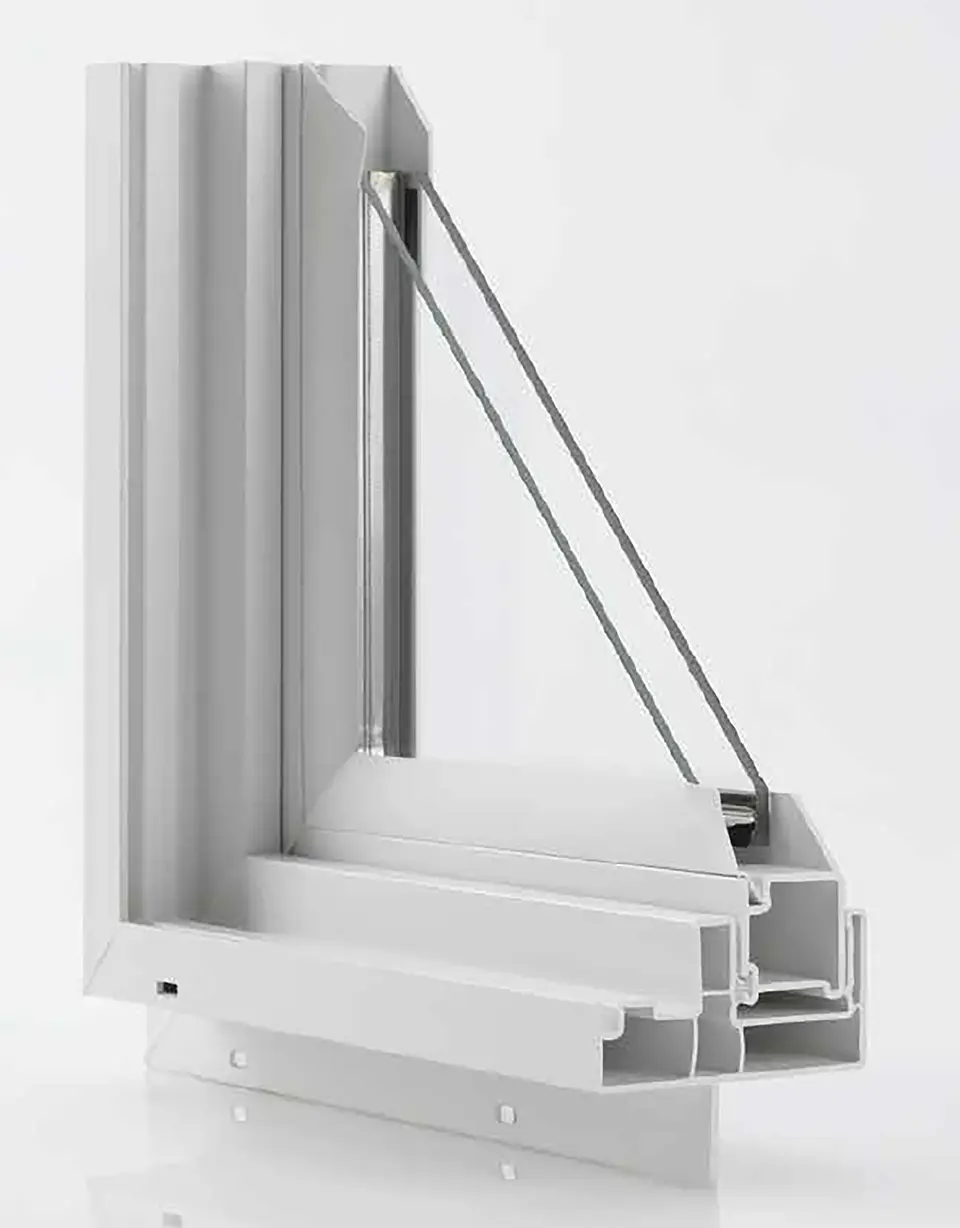 Ventana PVC Línea americana  1