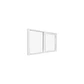 Ventana blanca PVC Línea americana, monorriel. - Miniatura 3
