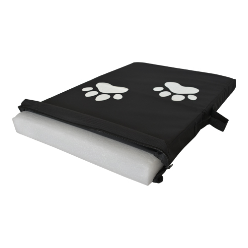 Colchoneta Mascota pequeña negra 39cm x 60cm 2