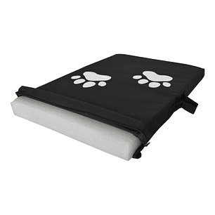 Colchoneta Mascota pequeña negra 39cm x 60cm