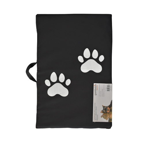 Colchoneta Mascota pequeña negra 39cm x 60cm 5