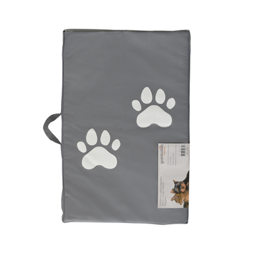 Colchoneta Mascota pequeña gris 39cm x 60cm 1