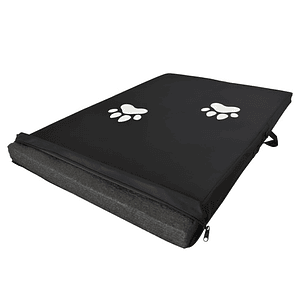 Colchoneta Mascota Mediana negra 60cm x 84cm