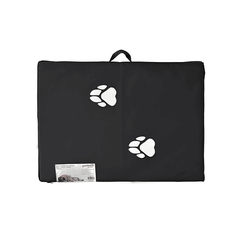 Colchoneta Para Mascota Mediana Negra 84cm x 60cm X 5cm