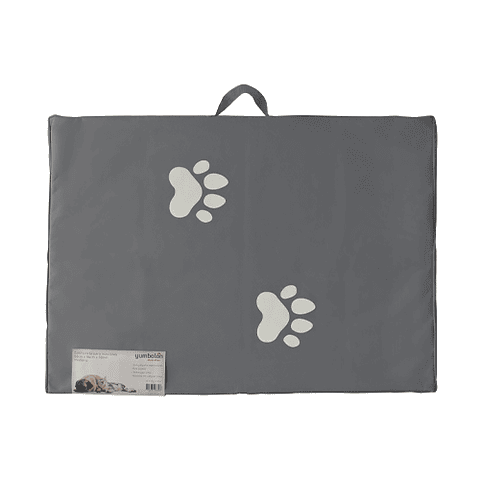 Colchoneta Para Mascota Mediana Gris 84cm x 60cm X 5cm