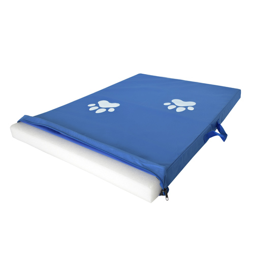Colchoneta Mascota Mediana azul 60cm x 84cm 3