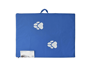 Colchoneta Para Mascota Mediana Azul 84cm x 60cm X 5cm