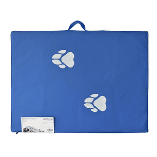 Colchoneta Para Mascota Mediana Azul 84cm x 60cm X 5cm