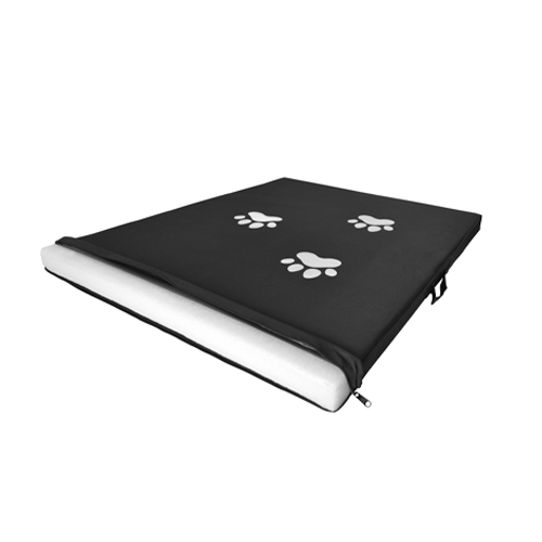 Colchoneta mascota Grande negra 76cm x 1m  5