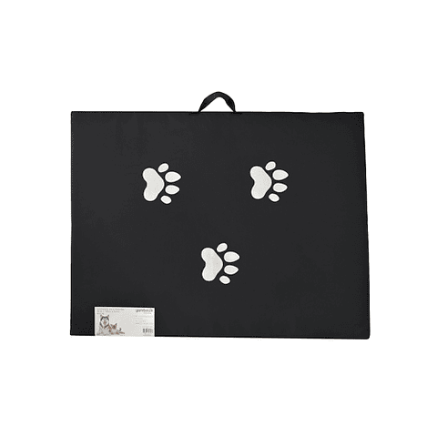 Colchoneta Para Mascota Grande Negra 100cm x 76cm x 5cm