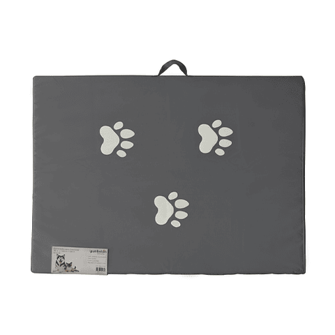 Colchoneta Para Mascota Grande Gris 100cm x 76cm X 5cm