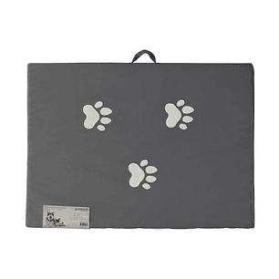 Colchoneta Para Mascota Grande Gris 100cm x 76cm X 5cm