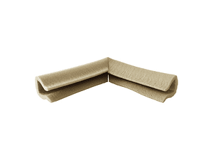 Perfil Protector De Esquinas Y Laterales en U,40cm Pqte x 6 Tiras