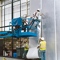 Rollo de Espuma Termo Acústica,15mm Negra con  Metalizado,1.22m x 15m (18.3m2) 8