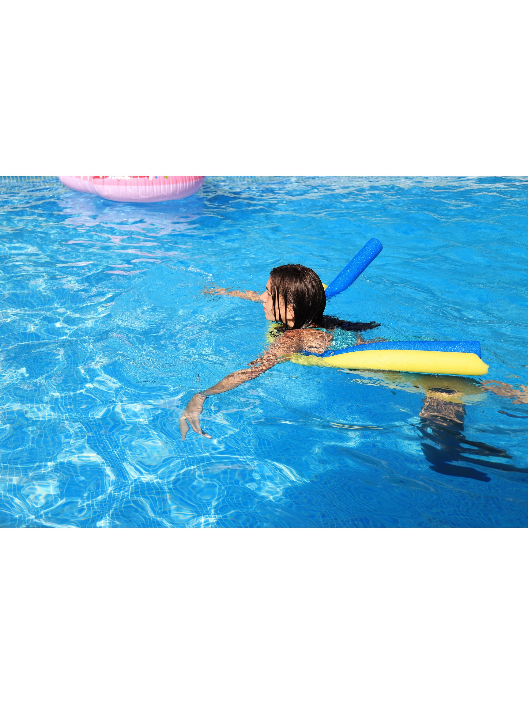 Flotador de Espuma Amarillo 7cm x 150 cm 6