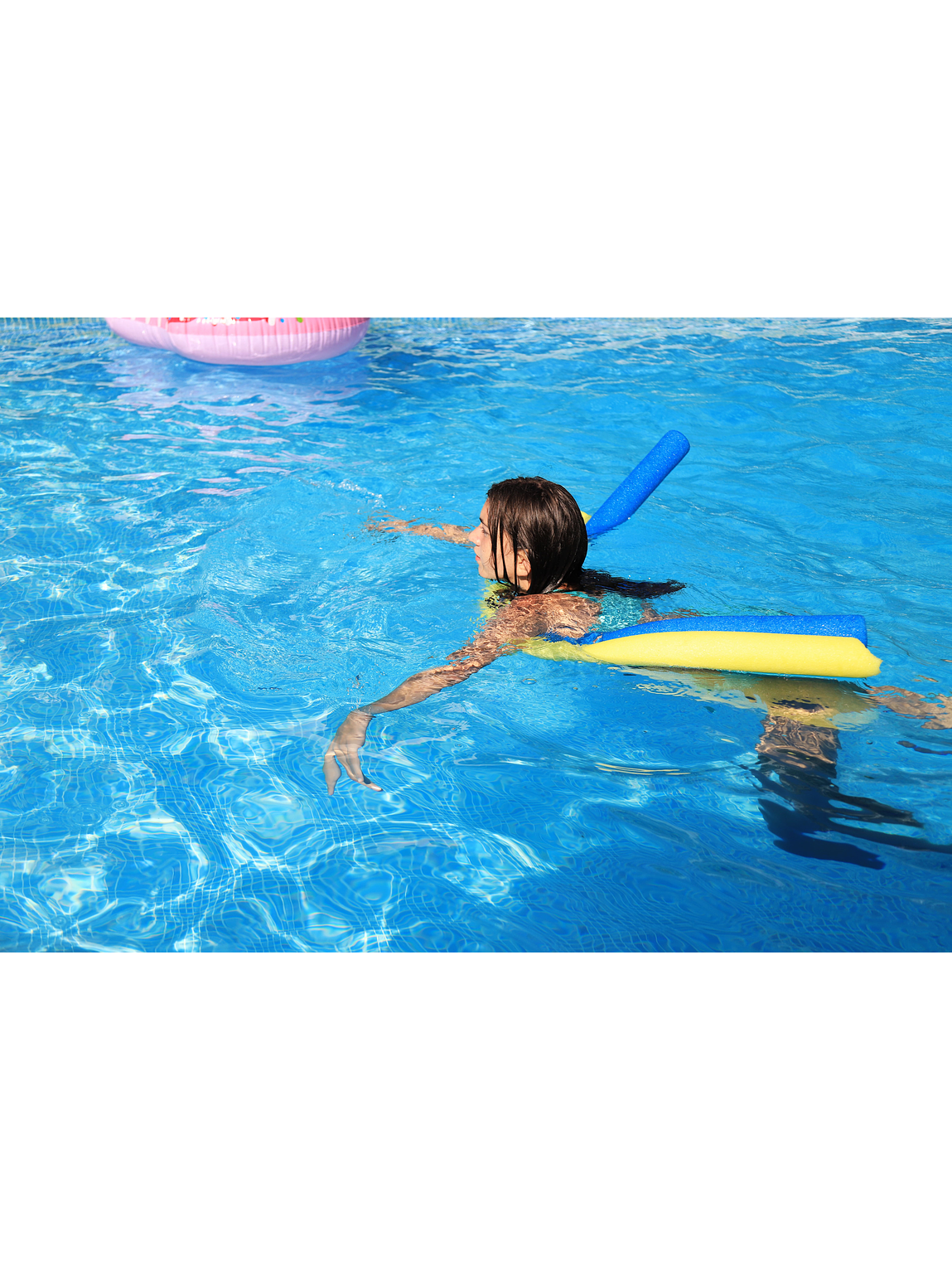 Flotador de Espuma Azul 7cm x 150 cm 6