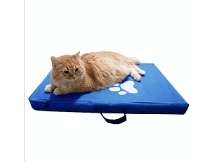 Colchoneta Mascota pequeña azul 39cm x 60cm