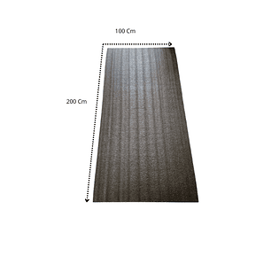 Lámina de Espuma Acústica Negro 24 mm, 1 m x 2 m (2m²)