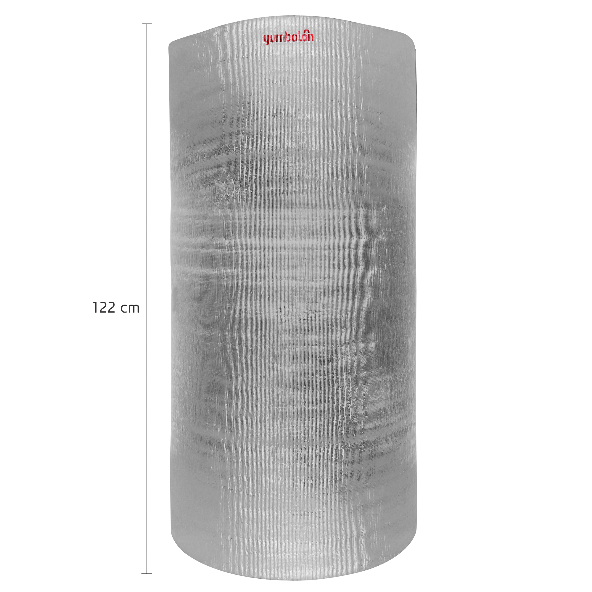 Rollo de Espuma Termo Acústica,15mm Negra con Metalizado,1.22m x 25m (30,5m²)   4