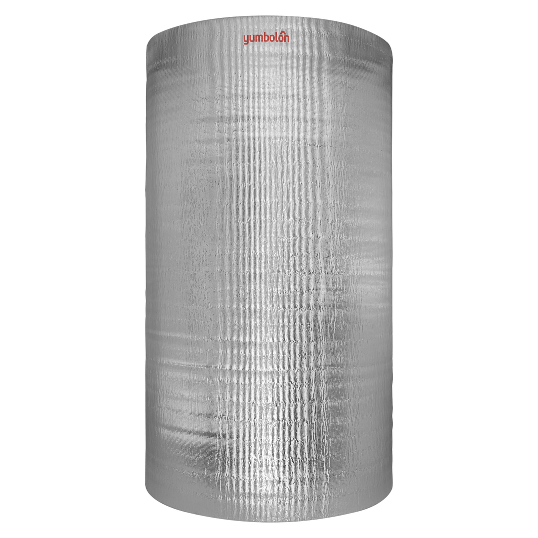 Rollo de Espuma 3mm Blanca con Metalizado ,1.22m x 100m (122m²)   1