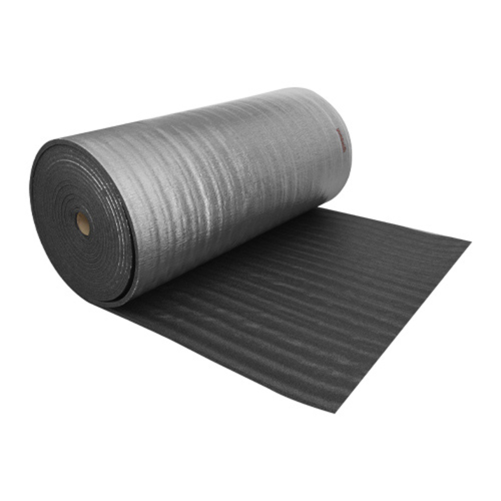 Rollo de Espuma Termo Acústica,10mm Negra con Metalizado ,1.22m x 25m (30,5m²)  5