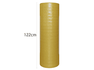 Pack 2 Rollos de Espuma polietileno 15mm Negra con Adhesivo,1.22m x 10m (12.2m²)