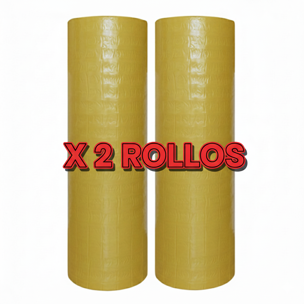 Pack 2 Rollos de Espuma polietileno 5mm Negra con Adhesivo,1.22m x 10m (12.2m²) 1