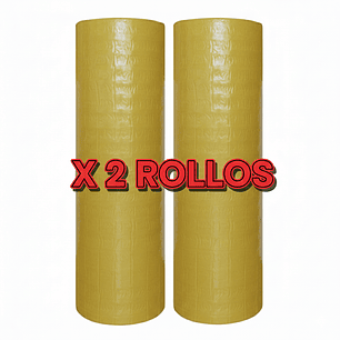 Pack 2 Rollos de Espuma polietileno 5mm Negra con Adhesivo,1.22m x 10m (12.2m²)