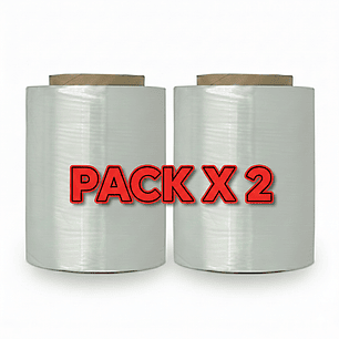 Pack x 2 Stretch Calibre 6 -15 cm Ancho x 350 m Largo- Caja x 12 packs
