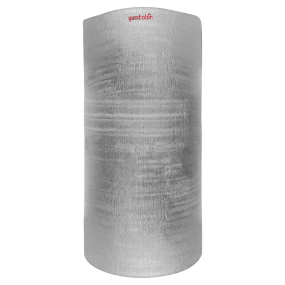 Rollo de Espuma Termo Acústica,8mm Negra con Metalizado ,1.22m x 30m (36,6m²)  2