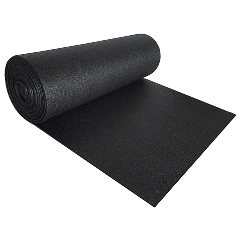 Rollo Espuma acústica 9mm Negro 1m x 30m (30m2)