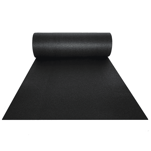 Rollo Espuma acústica 12mm Negro 1m x 25m (25m2)