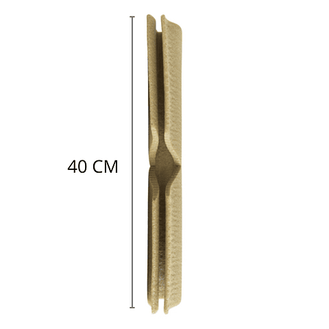 Perfil Protector De Esquinas Y Laterales en U,40cm Pqte x 6 Tiras