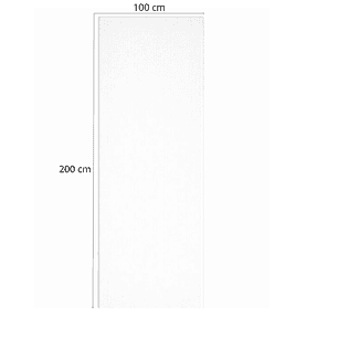 Lámina de Espuma Acústica Blanca 24 mm,1m x 2m (2m²)