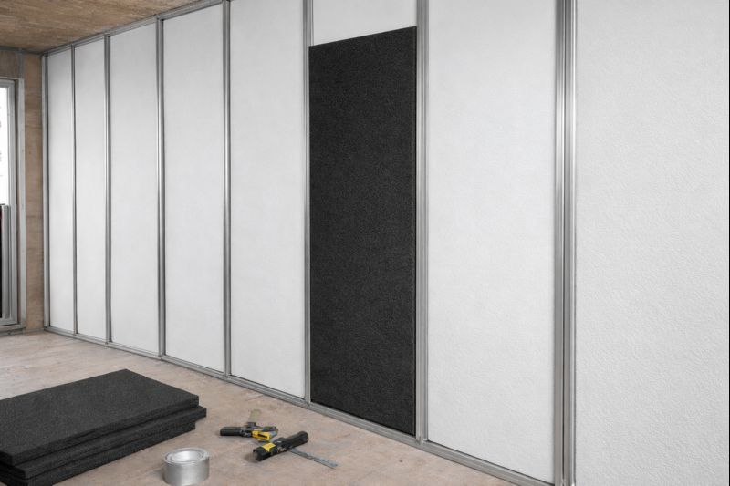 Lámina de Espuma Acústica Negra 20 mm, 1 m x 2 m (2m²) 3