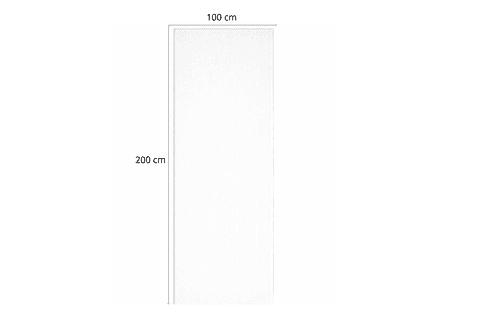 Lámina de Espuma Acústica Blanca 50 mm, 1 m x 2 m (2m²)