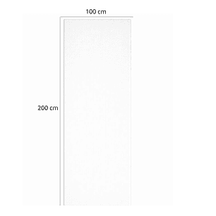 Lámina de Espuma Acústica Blanca 50 mm, 1 m x 2 m (2m²)