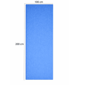 Lámina de Espuma Acústica Azul 30 mm , 1 m x 2 m (2m²)