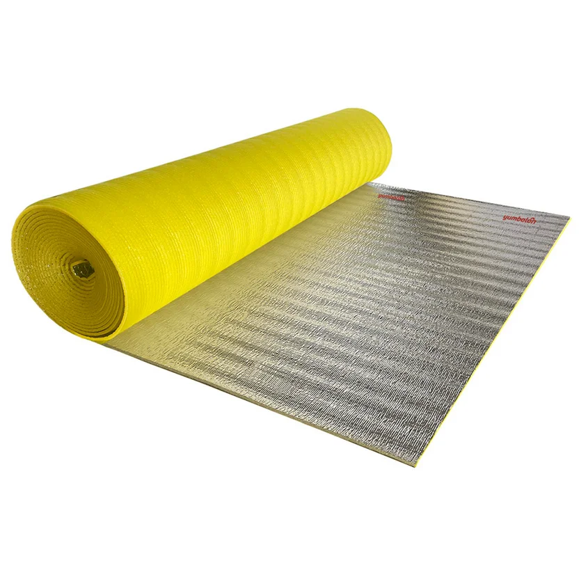 Rollo de Espuma Termico 5mm Amarillo Quemado Metalizado 122cm x 10m (12.2m2) 2
