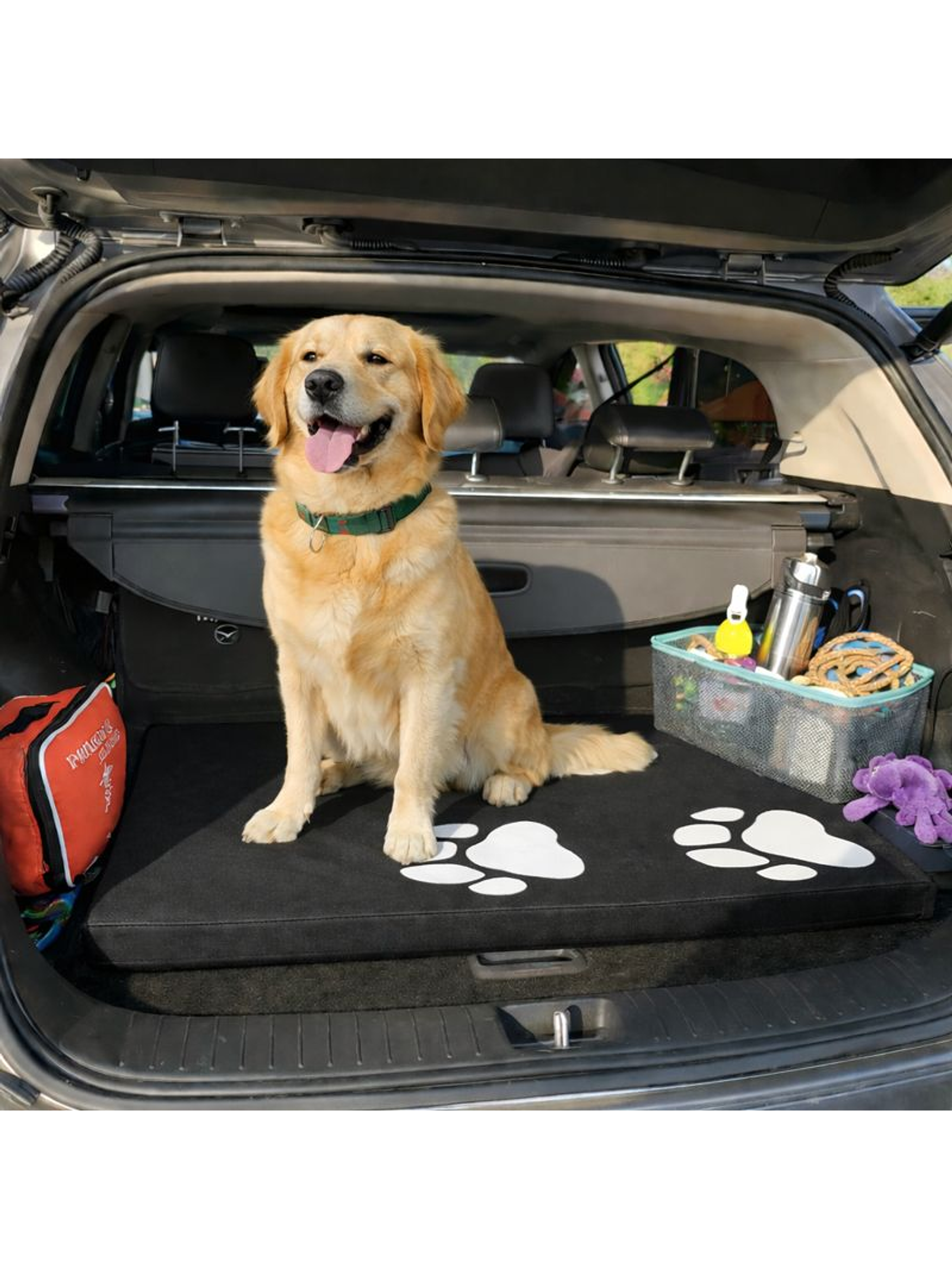 Colchoneta Para Mascota Grande Negra 100cm x 76cm x 5cm 4