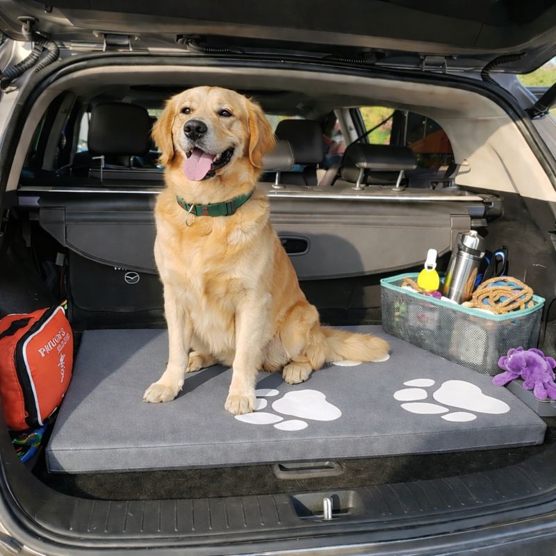 Colchoneta Mascota Grande gris 76cm x 1m     2