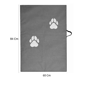 Colchoneta Mascota Mediana gris 60cm x 84cm  