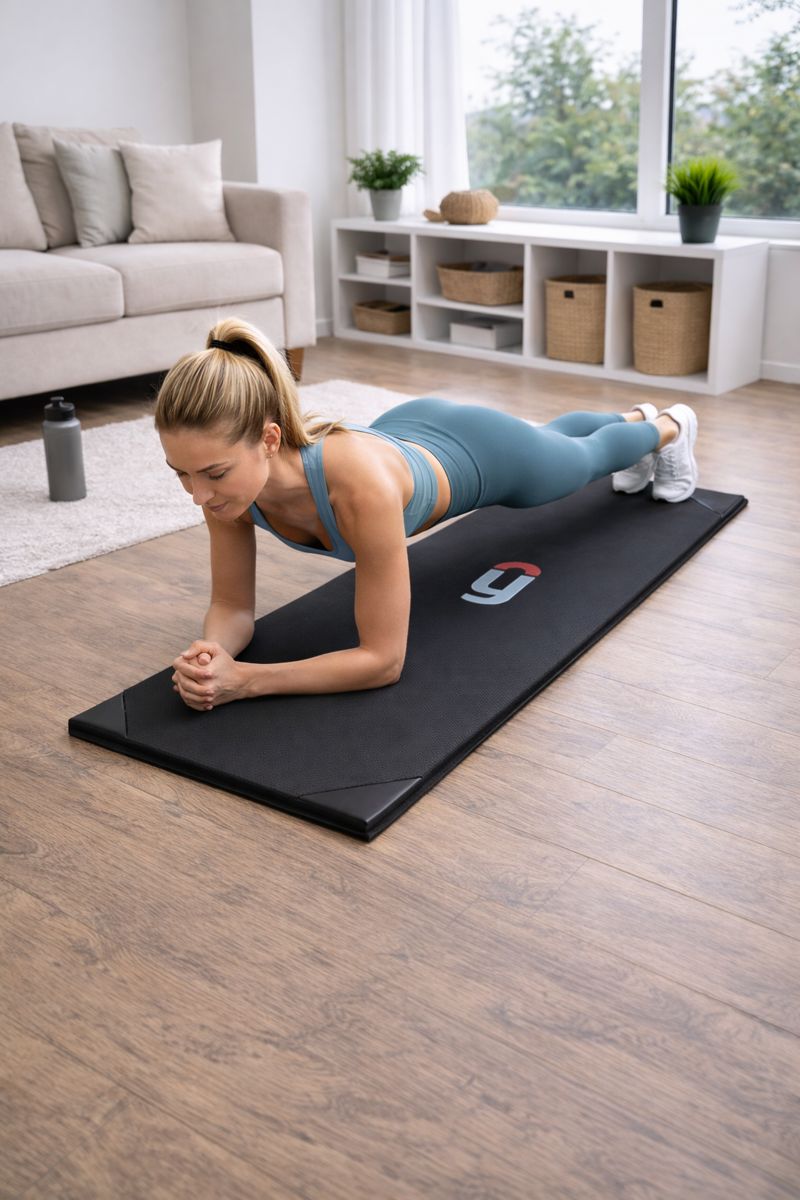 Colchoneta Profesional Negra 100cm x 50cm x 4cm 3