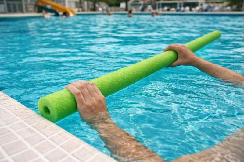 Flotador de Espuma Verde 7cm x 150 cm 4