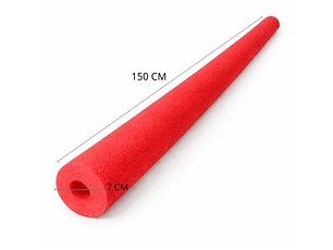 Flotador de Espuma Rojo 7cm x 150 cm