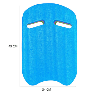 Tabla de Natación Bicolor - 40 mm, 34x49 cm