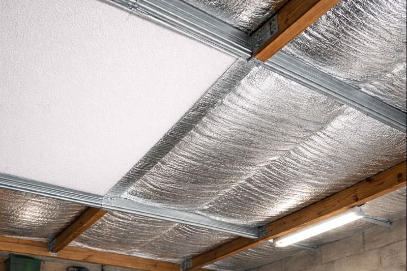 Rollo de Espuma 5mm Blanca con Metalizado ,1.22m x 50m (61m²)   3