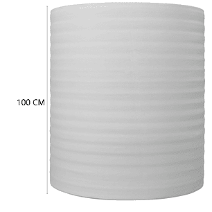 Rollo de Espuma 2mm Blanca 1m x 150m (150m2)