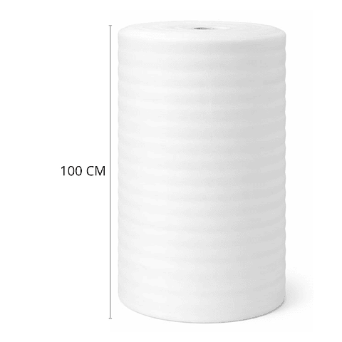 Rollo de Espuma 5mm Blanca 1m x 50m (50m2)