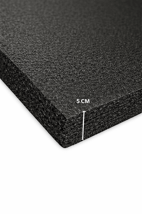Lámina de Espuma Acústica Negra 50 mm, 1 m x 2 m (8m²) Pack x 4 Unidades